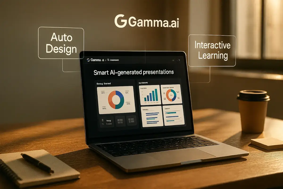 గామా ఏఐ: మీ స్మార్ట్ ప్రెజెంటేషన్ అసిస్టెంట్ గామా ఏఐ: మీ స్మార్ట్ ప్రెజెంటేషన్ అసిస్టెంట్