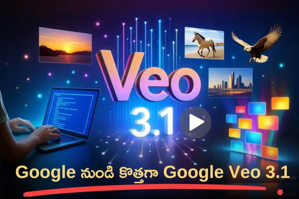 వీడియో క్రియేటర్లకు శుభవార్త! గూగుల్ నుండి సంచలనంగా వచ్చిన Veo 3.1