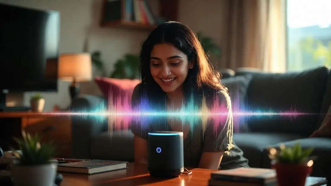 Smart speaker generating realistic voice using Amazon Nova 2 Sonic AI technology
